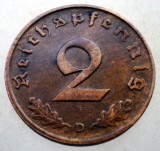 2.927 GERMANIA 2 REICHSPFENNIG 1939 D