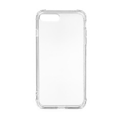Husa anti shock, compatibila cu apple iphone 7 plus / iphone 8 plus, transparent, silicon premium, rezistenta foto