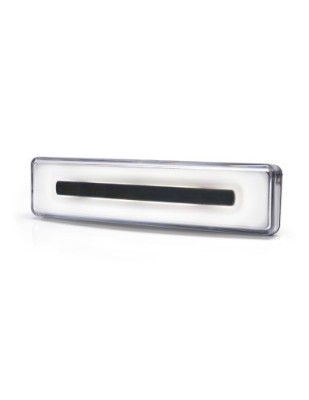 Lampa Gabarit Led 1349 W190N 12V-24V Pozitie Alb Was foto