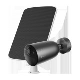 Cumpara ieftin Kit Camera IP EZVIZ + Panou Solar, Baterie 5200 mAh, Rezolutie 2K, Audio bidirectional SmartElectro IntelligentHouse