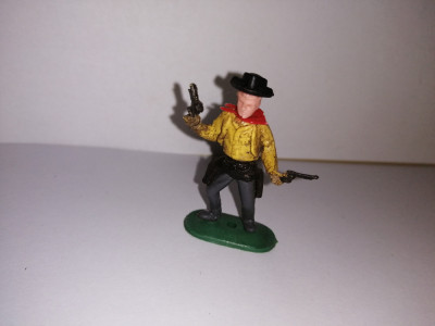 bnk jc Figurina de plastic - cowboy - Hong Kong copie Timpo foto