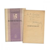 Ion Minulescu, Nu sunt ce par a fi&hellip;, 1936, cu dedicație