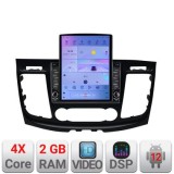 Navigatie Ford Transit 2019- varianta cu ecran de fabrica Android radio gps internet quad core 2+32 ecran vertical 9.7&quot; Kit-transit-2019-b+EDT-E708 Ca
