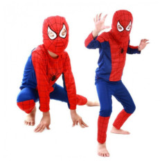 Costum Spiderman pentru copii 2-8 ani foto
