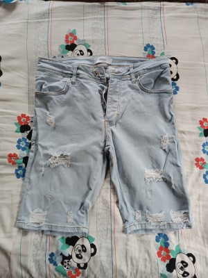 Pantaloni scurți blugi bărbați foto