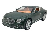 Macheta Bentley Continental cenusiu 1:24 cu sunete, fum, lumini, deschide usi, capota si portbagajul /24