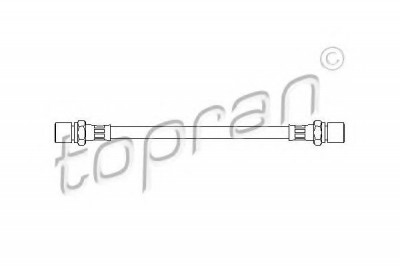 Conducta / cablu frana OPEL TIGRA (95) (1994 - 2000) TOPRAN 200 914 foto