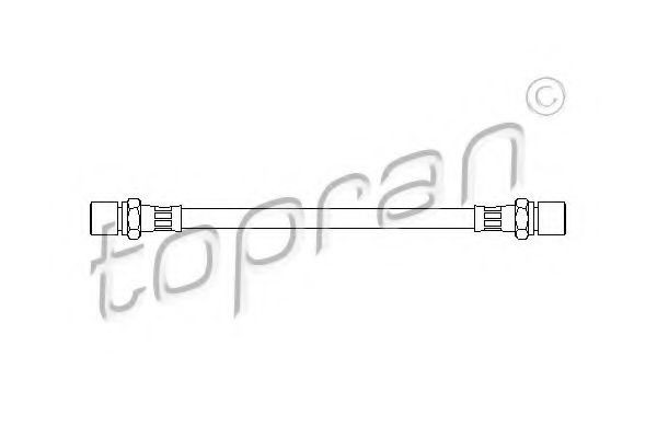 Conducta / cablu frana OPEL ASTRA F Combi (51, 52) (1991 - 1998) TOPRAN 200 914