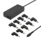 Qoltec &Icirc;ncărcător universal pentru laptop 90W cu 9 capete