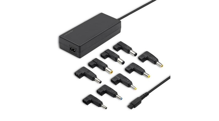 Qoltec &Icirc;ncărcător universal pentru laptop 90W cu 9 capete