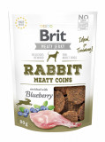 Cumpara ieftin Brit Dog Jerky Rabbit Meaty Coins, 80 g