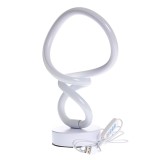 Lampa ambientala cu lumina LED si design artistic fluid