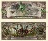 !!! SUA = FANTASY NOTE (TJ6) = VELOCIRAPTOR - 2017 - UNC / SERIA DINOZAURI
