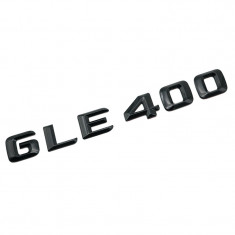 Emblema GLE 400 Negru, pentru spate portbagaj Mercedes