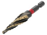 Burghiu pentru metal &icirc;n trepte 4&divide;12 mm