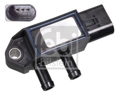 FEBI BILSTEIN 100853 Senzor, presiune gaze evacuare foto