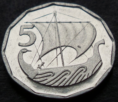 Moneda 5 MILLS - CIPRU, anul 1982 * cod 3072 A = A.UNC foto