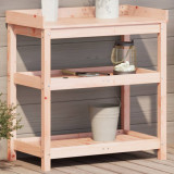 Cumpara ieftin Masă de plantare cu rafturi 82,5x45x86,5 cm lemn masiv douglas
