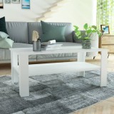 Cumpara ieftin Măsuță de cafea din PAL, 100 x 59 x 42 cm, alb