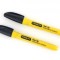 Set marker permanent negru 2 buc STANLEY