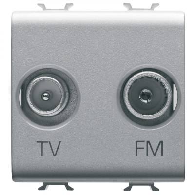 Priza TV+FM 2M Gewiss Chorus titan GW14381 foto