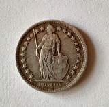Elvetia - 1/2 Francs 1960 - Argint, Europa