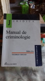 MANUAL DE CRIMINOLOGIE - VALERIAN CIOCLEI