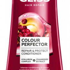 Balsam Colour Perfector pentru par vopsit nuantat sau cu suvite, 200ml, Gliss