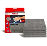 Cumpara ieftin Set 6 Lavete Microfibra Sonax Coating Towel, 40x40cm, Intretinere Auto, Polish, Ceara