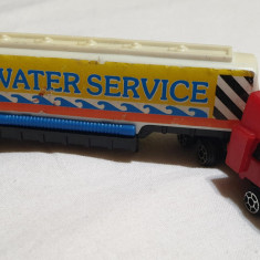 Jucarie de colectie Camion TIR cu remorca - Water Service