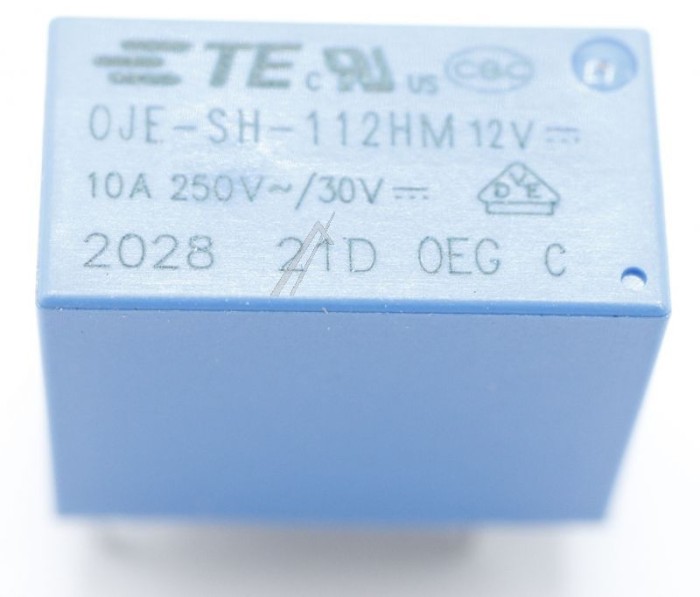 12VDC 10A-250VAC RELEU, 1 CIRCUIT OJE-SH-112HM TE CONNECTIVITY