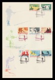 1962 Romania - 3 FDC Pescuitul sportiv, LP 544