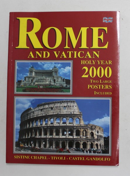 ROME AND VATICAN - HOLLY YEAR 2000, TWO LARGER POSTERS INCLUDED , 2000