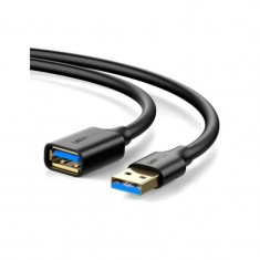 Cablu USB A Tata la USB Mama Usb 3.0 Ugreen Negru