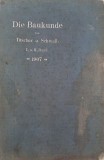 Die Baukunde mit besonderer Berucksichtigung des Hochbaues und der einschlagigen Baugewerbe - Titscher u. Schwalb