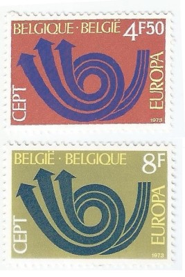 |Belgia, Europa CEPT, 1973, MNH foto