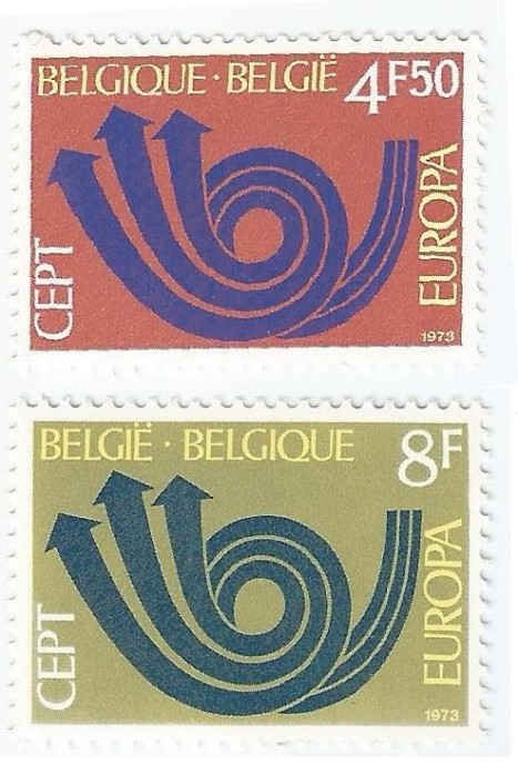 |Belgia, Europa CEPT, 1973, MNH