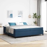 Cumpara ieftin Pat cu arcuri Gri deschis, Negru 200 x 200 cm