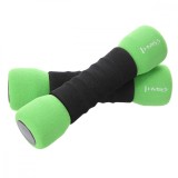 Cumpara ieftin Gantere aerobic HMS CM07 2 x 1.5kg Verde,