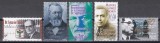 Mexic 1997 - Aniversări - Personalități (Sigmund Freud, Ignacio Chavez, Guillermo Prieto, Manuel Gomez Morin, Agustin Yanez), 5 Serii, MNH