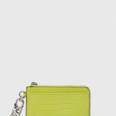 MICHAEL Michael Kors portofel de piele femei, culoarea verde