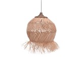 Cumpara ieftin Lustra Koronse fibre eco culoare naturala 55x55x68+ cm
