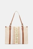 Superdry geantă culoarea bej, W9110412A-20O