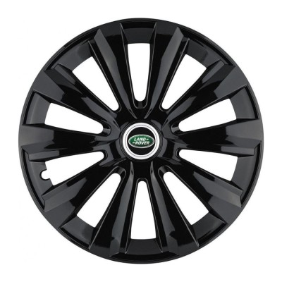 Set 4 Capace Roti, potrivite jantelor de R16, pentru Land Rover, model delta negru foto
