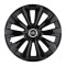 Set 4 Capace Roti, potrivite jantelor de R16, pentru Land Rover, model delta negru
