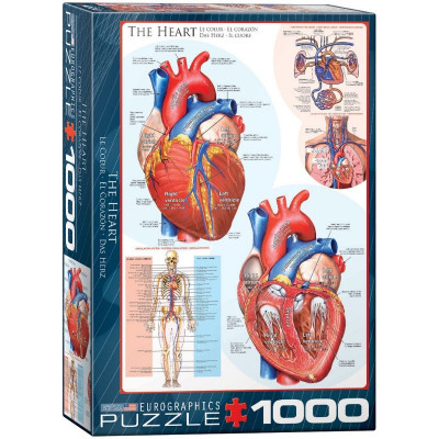 Puzzle 1000 piese The Heart foto