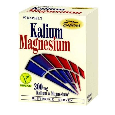 Potasiu si Magneziu (Kalium-Magnesium) 90 capsule Espara foto