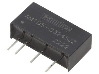 Convertor DC/DC 1W, 24V DC foto