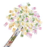 Tun cu Serpentine Party Popper Confetti Metalizat 60cm, CMCLASS