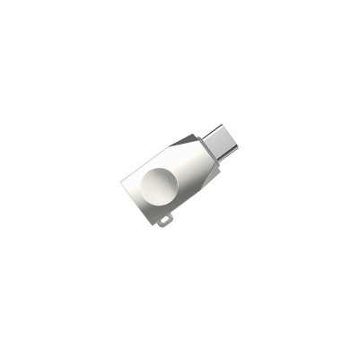 Adaptor OTG USB - Tip C (Argintiu) HOCO UA9 foto